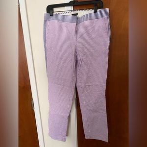 J. Crew Seersucker Capri Pants | Size 8T